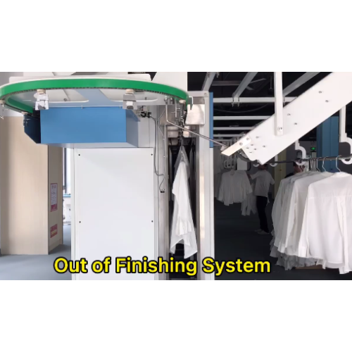 衣服用の自動トンネルアイロン仕上げマシン